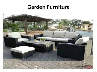 garden furniture