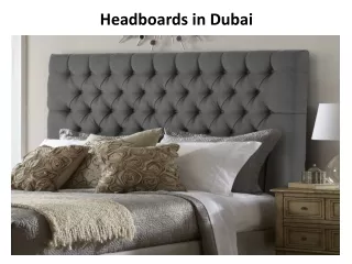 headboards in dubai