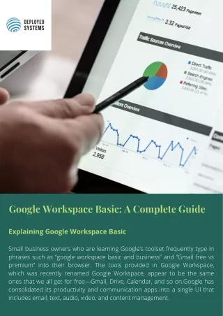 google workspace basic a complete guide