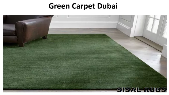 green carpet dubai