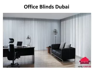 office blinds dubai
