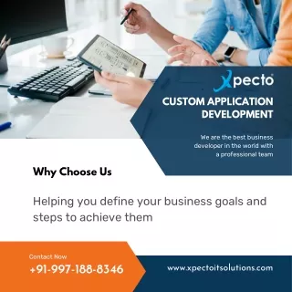custom application custom application development