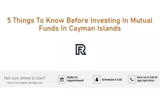 5 Things To Know Before Investing In Mutual Funds In Cayman Islands