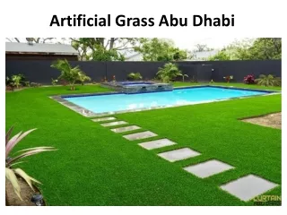 artificial grass abu dhabi