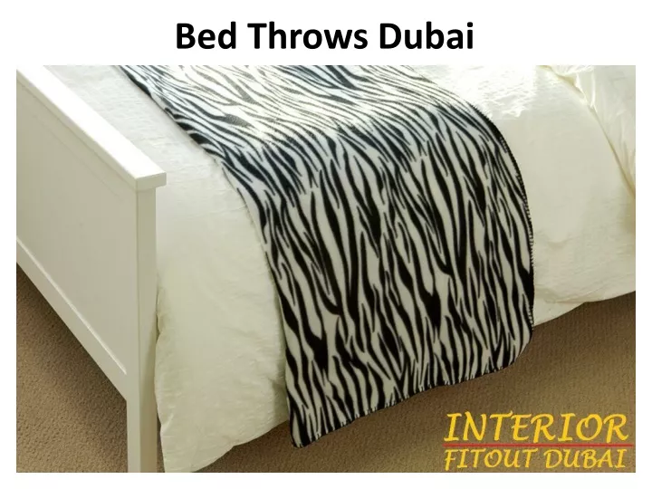 bed throws dubai