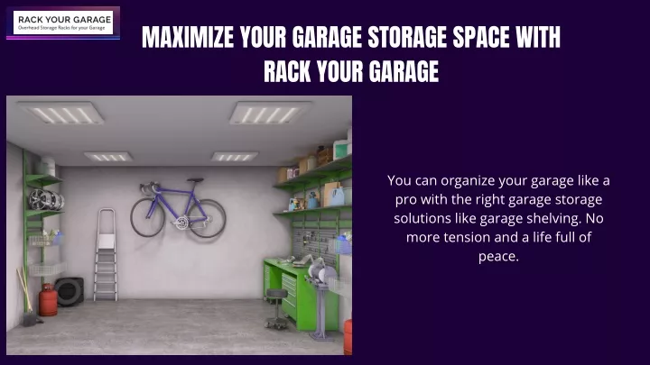 maximize your garage storage space with rack your