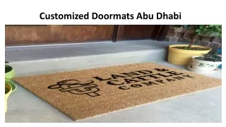 customized doormats abu dhabi