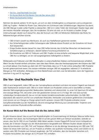 inhaltsverzeichnis