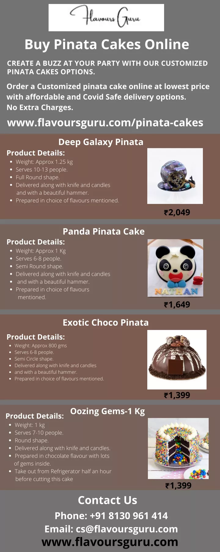 buy pinata cakes online