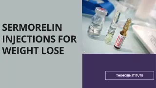 SERMORELIN INJECTIONS FOR WEIGHT LOSE
