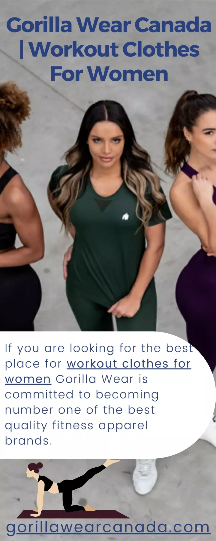 gorilla wear canada workout clothes for women
