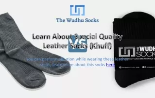 Learn About Special Quality Leather Socks