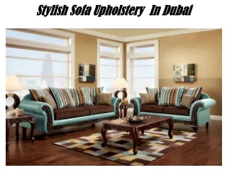 stylish sofa upholstery in dubai