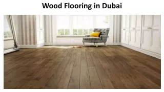 wood flooring in dubai