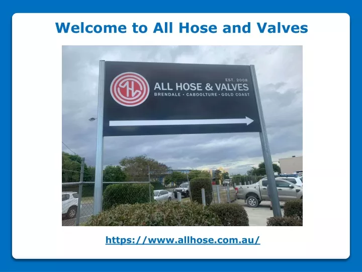 welcome to all hose and valves