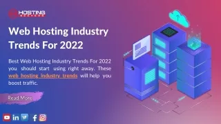 web hosting industry trends for 2022