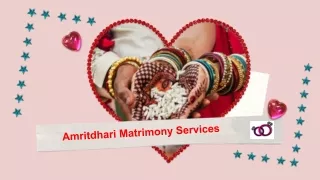 Amritdhari Matrimony - Radha Soami Matrimonial