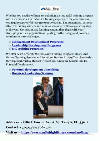 whether you need a wellness consultation
