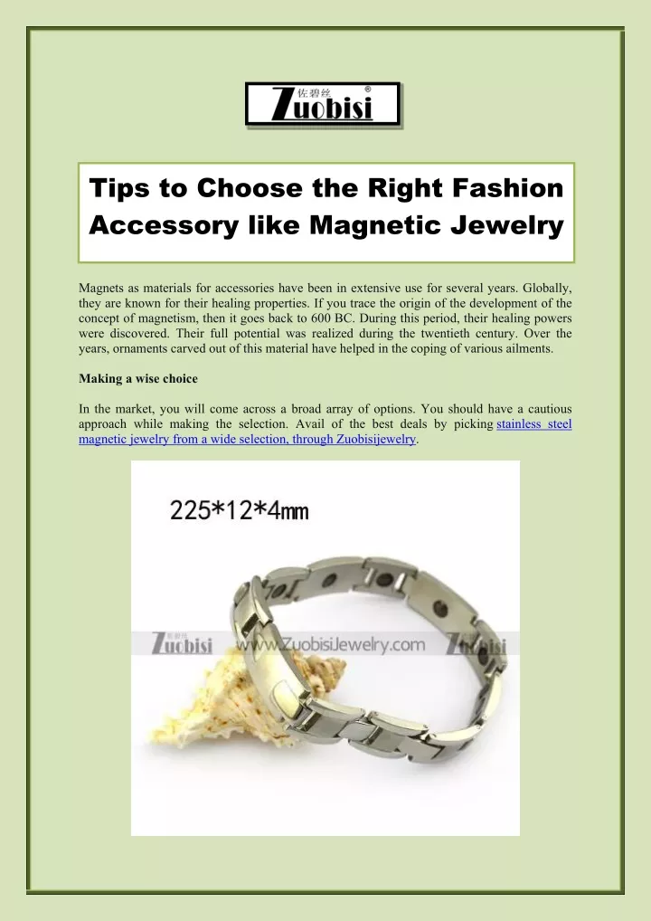 tips to choose the right fashion accessory like