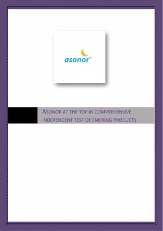 a sonor at the top in comprehensive independent