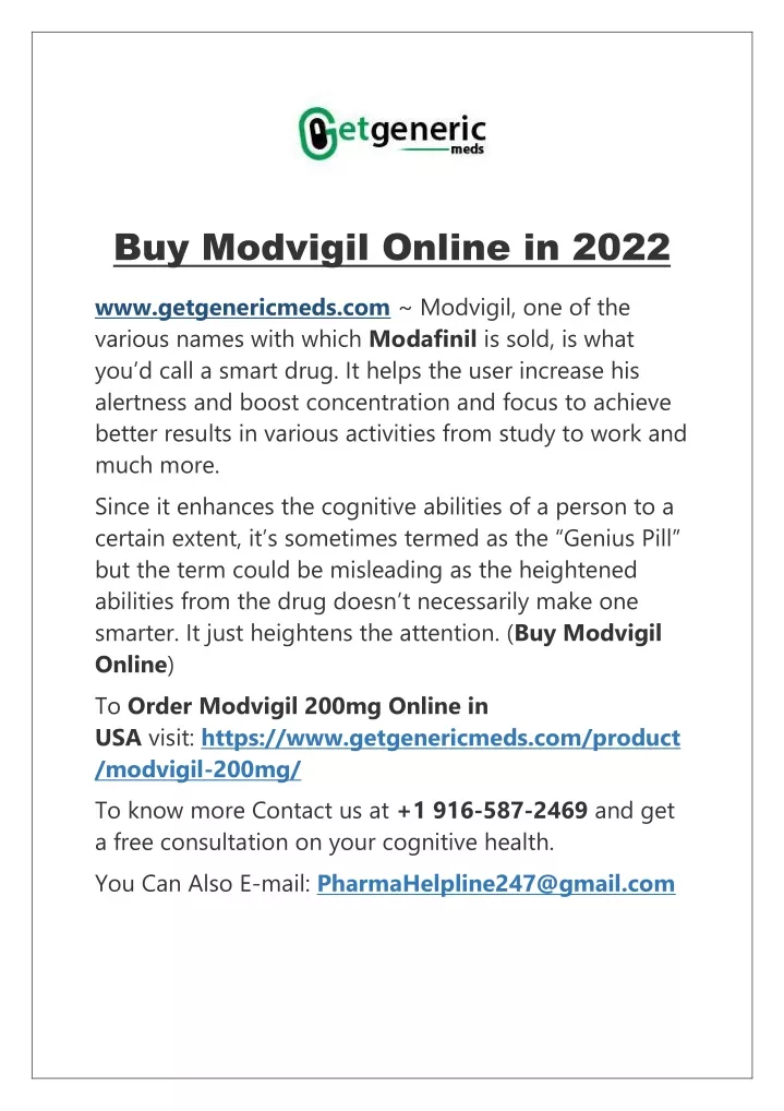 buy modvigil online in 2022