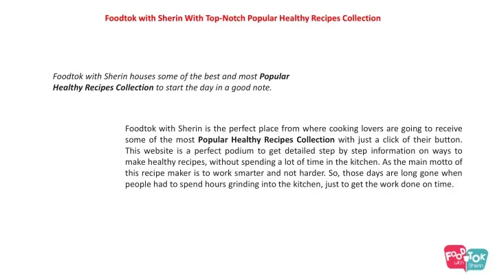 foodtok with sherin with top notch popular