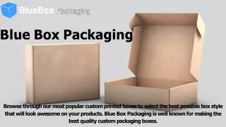 blue box packaging