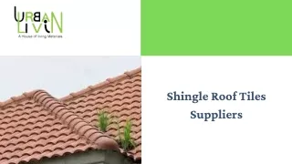 Shingle Roof Tiles Suppliers