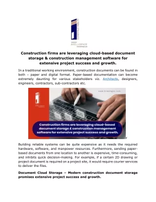 construction firms are leveraging cloud based