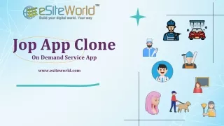 jop app clone on demand service app