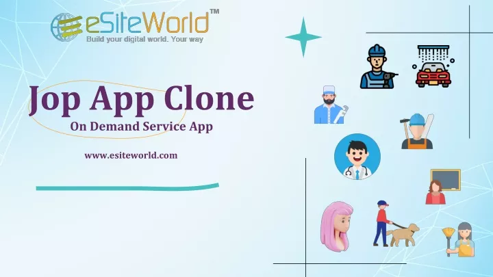 jop app clone on demand service app