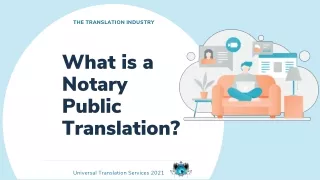 the translation industry
