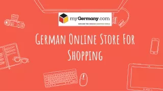 German Online Store For Shopping