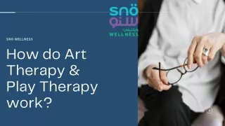 How do Art Therapy & Play Therapy work