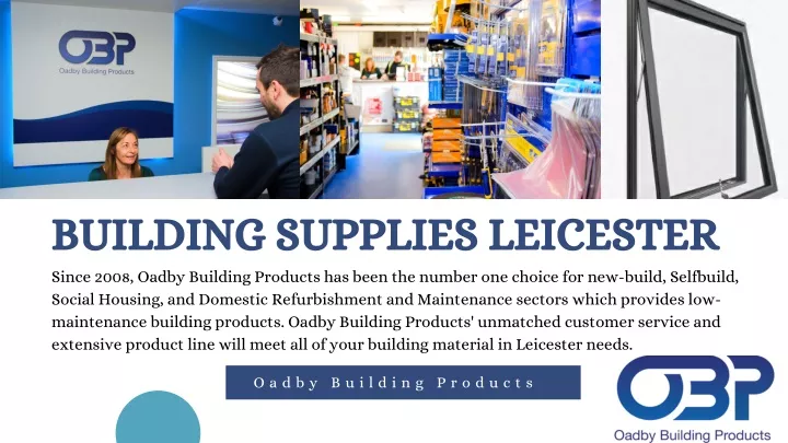 building supplies leicester since 2008 oadby