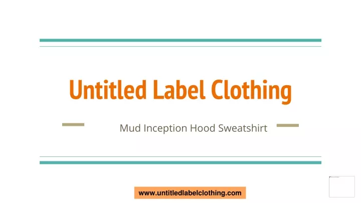 untitled label clothing