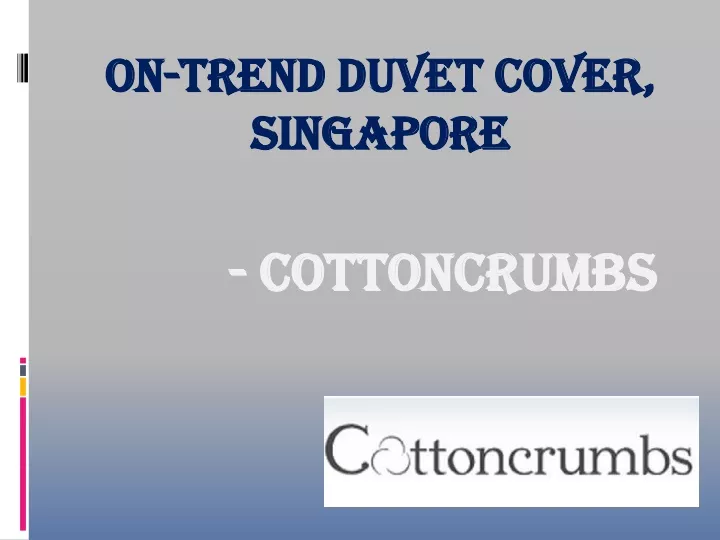 on trend duvet cover singapore