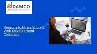 Reasons to Hire a Shopify Web Development Company