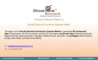 presents a research report on aircraft electrical