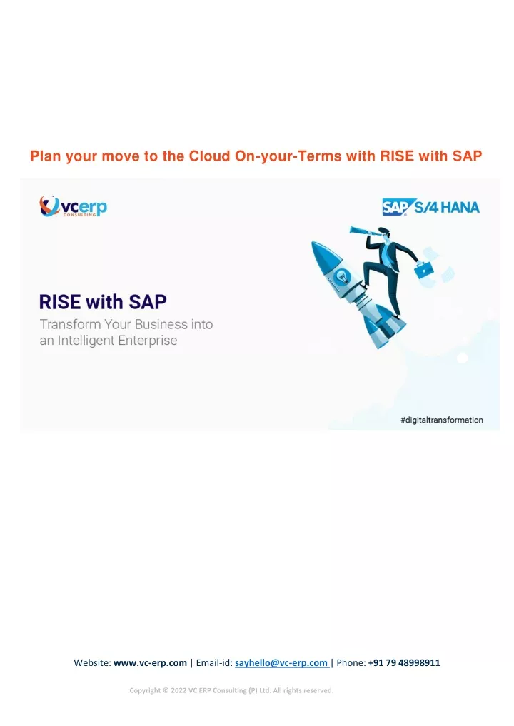 plan your move to the cloud on your terms with