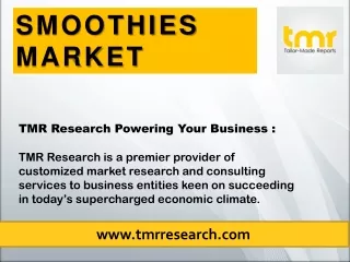 smoothies market