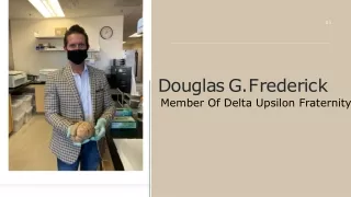 Douglas G. Frederick - Member Of Delta Upsilon Fraternity