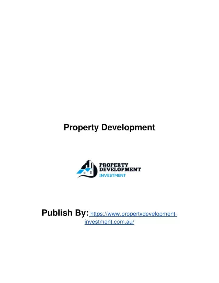 property development