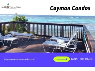 Best Cayman Condos - Turtle Nest Condos