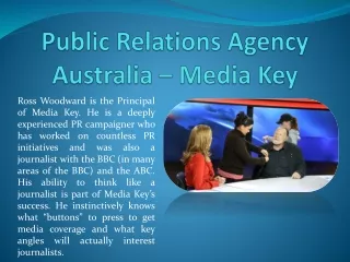 Public Relations Agency Australia – Media Key