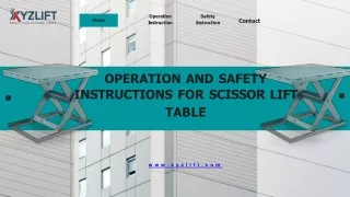 Scissor Lift Safety Tips You Should Know