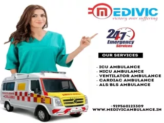 Emergency Ambulance Service in Guwahati and Dibrugarh by Medivic North East