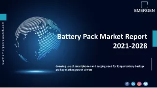 Battery Pack Market