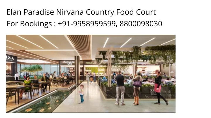 elan paradise nirvana country food court