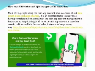 How much does the cash app charge? Get to know data